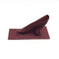 New OEM 1968-1969 Lamborghini Islero Emergency Parking Brake Lever Leather Boot Burgundy