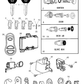 Cylinder Glove Box Lock