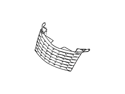 Grille Radiator Primed
