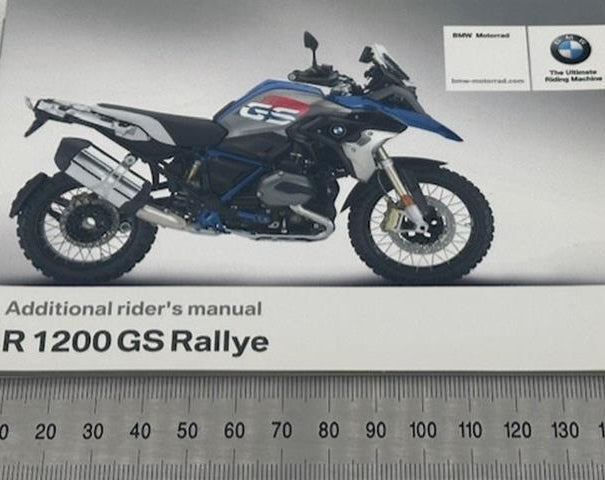 BMW Motorrad Factory Original, Owner'S Handbook - Part # 01408389377