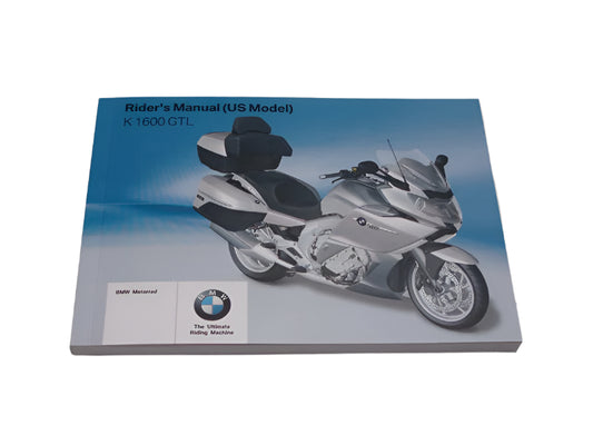 BMW Motorrad Factory Original, Owner'S Handbook - Part # 01418524277