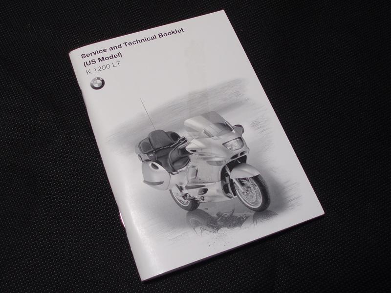 BMW Motorrad Factory Original, Owner'S Handbook K1200Lt - Part # 01477660507