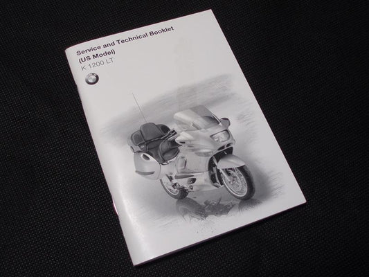 BMW Motorrad Factory Original, Owner'S Handbook K1200Lt - Part # 01477660507