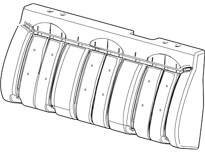 Pad - Rear Seat Back