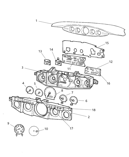 Mask And Lens Instrument Cluster
