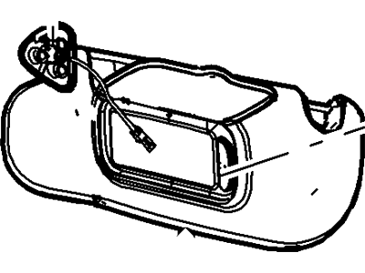 Visor Assy - Sun