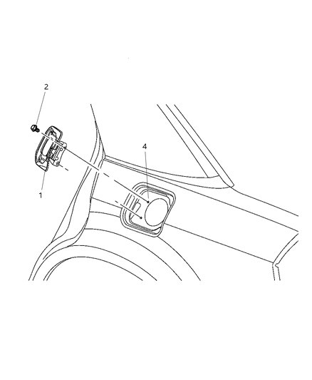 Bumper Fuel Door