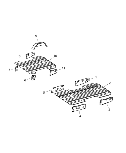 Pan Rear Floor