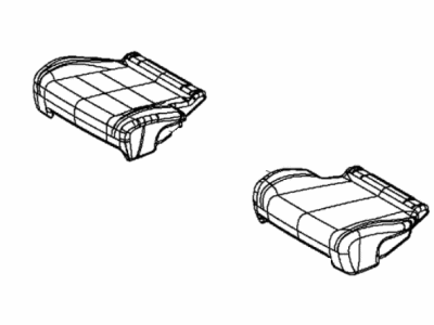 Cover Rear Seat Cushion 2Nd Row