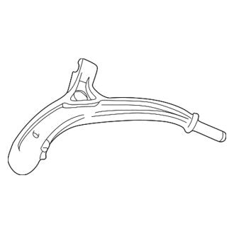 New OEM Front Left Suspension Control Arm Fits, 2002-2007 Chrysler Town and Country - Part # 4743835AB