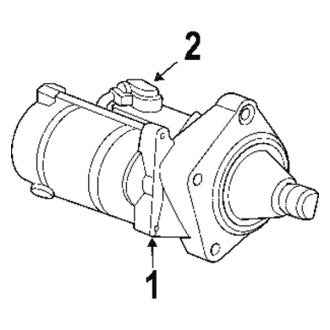 New OEM Starter Motor Fits, 2007-2008 Chrysler Pacifica - Part # 4748046AC