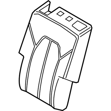 Cover Assy - Rear Seat Back
