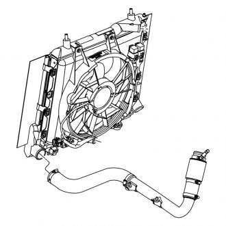 New OEM Intercooler Fits, 2003-2009 Chrysler PT Cruiser - Part # 5096198AA