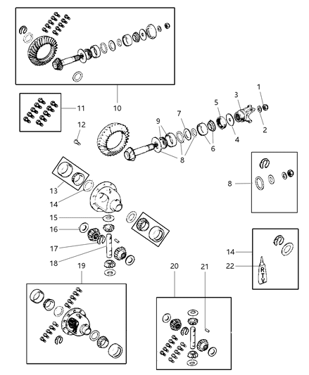 Shim Kit Differential