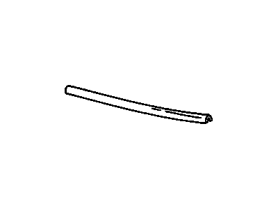 Seal, Front Door Window Reveal Molding