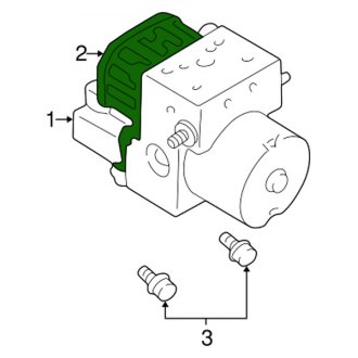 New OEM ABS Control Module Fits, 2007 Chrysler Aspen - Part # 5183488AC