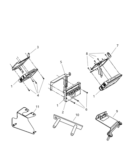 Bracket Powertrain Control Module