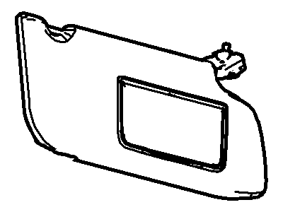Visor Assy - Sun