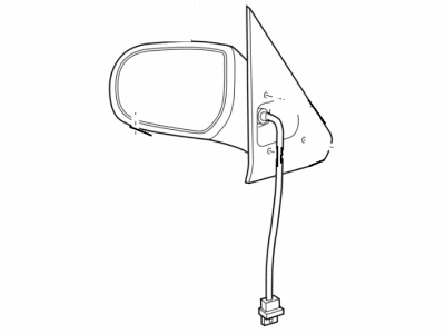 Mirror Assy - Rear View Outer