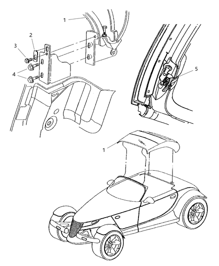 Retainer Kit Rear Rail Manual