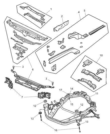 Panel Package Headlamp Mounting