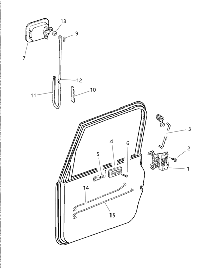 Handle Inside Release