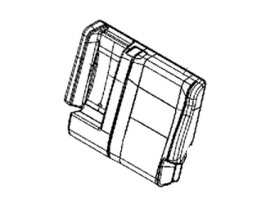 Cover Rear Seat Back Left