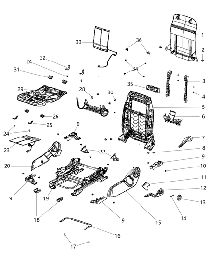 Cover Seat Anchor