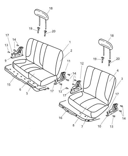 Latch Seat 40%, Outer