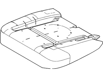 Cover And Pad - Front Seat Back