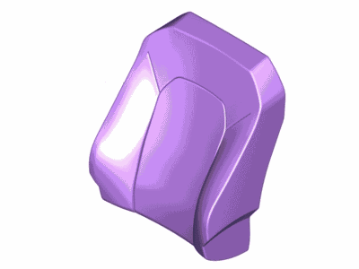 Cover Assy - Seat Back