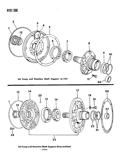 Ring, Reaction Shaft Support Seal