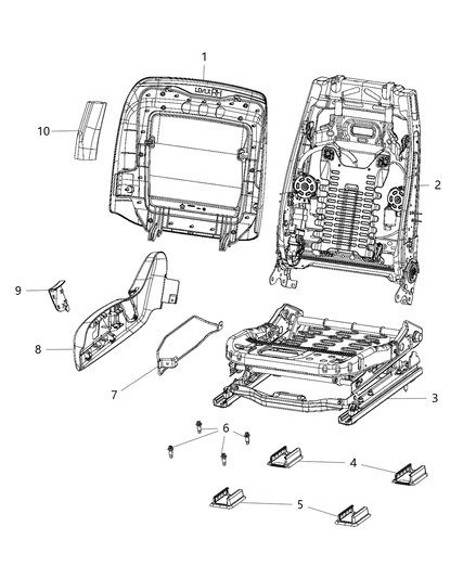 Cover Front Seat Anchor Bolt
