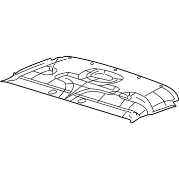 Panel Assy - Roof Trim - Front