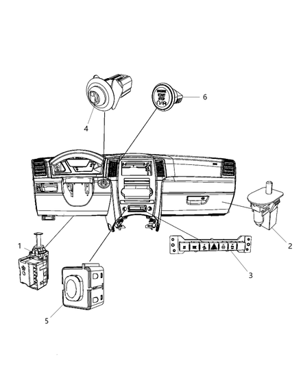 Switch Instrument Panel