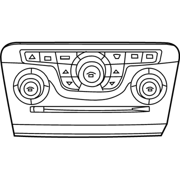 Center Stack Vehicle Feature Controls Lower