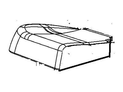 Cover Rear Seat Cushion