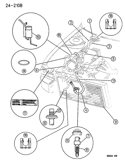 Gasket, Expansion Valve To Evap. Coil
