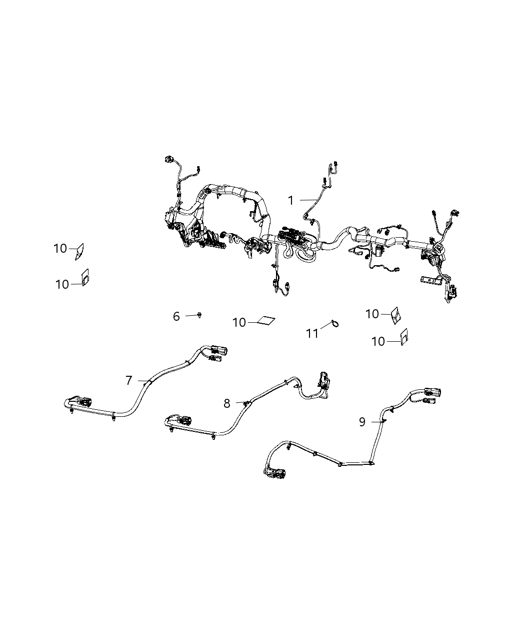 Wiring Instrument Panel