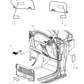 Label Air Bag Warning Visor