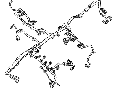 New 2007 Fits Chrysler Liberty Wiring-Engine - Part # 4801382AB