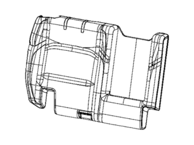 New 2019-2020 Fits Chrysler Wrangler Rear Seat Back Cover - Part # 7AV00TX7AA