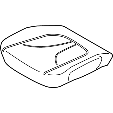 Cover And Pad - Front Seat Cushion