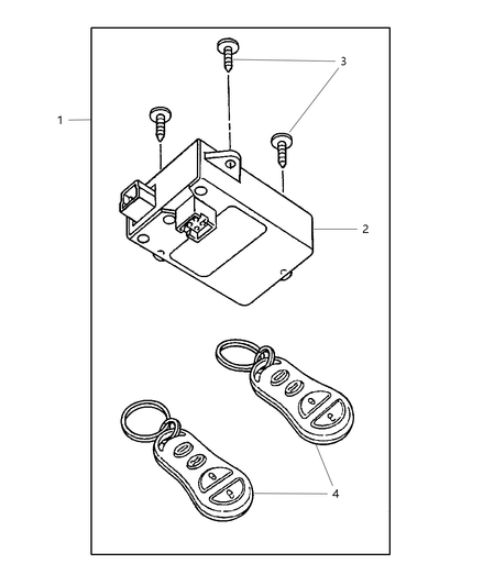 Module Package Keyless Entry