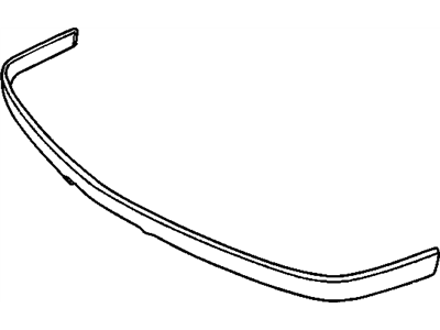 Strip, Front And Rear Bumper/Fascia Face