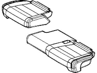 Cover Rear Seat Cushion