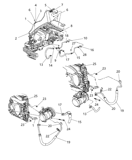 Line A/C Suction