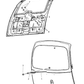 Cap Wiper Arm Nut