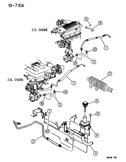 Hose, Pressure Pump To Gear (W/Quick Disconnect)