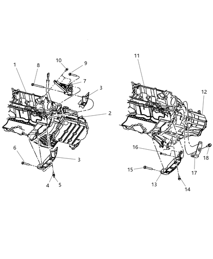 Collar Structural Oil Pan To Transmission